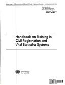Handbook on training in civil registration and vital statistics systems