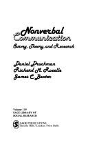 Nonverbal communication