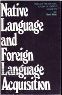 Native language and foreign language acquisition