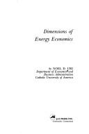 Dimensions of energy economics