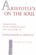 Aristotle's On the soul (De anima)
