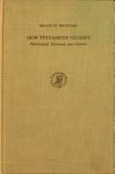 New Testament Studies