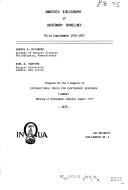Annotated bibliography of Quaternary shorelines