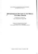 Bibliographical Services to the Nation