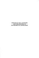 Certain R.C.M.P. activities and the question of governmental knowledge