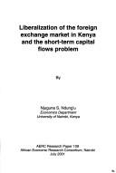 Liberalization of the Foreign Exchange Market in Kenya and the Short-Term Capital Flows Problem