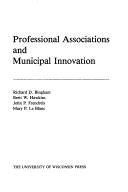 Professional associations and municipal innovation