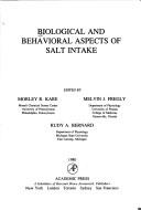 Biological and Behavioral Aspects of Salt Intake
