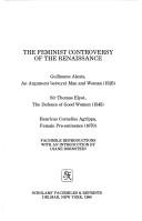 The Feminist Controversy of the Renaissance