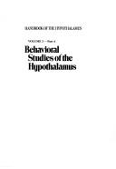 Behavioral Studies of the Hypothalamus