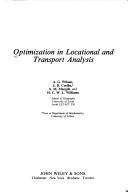 Optimization inlocational and transport analysis