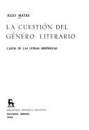 La cuestión del género literario