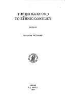 The Background to Ethnic Conflict