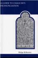 A Guide to Chaucer's Pronunciation