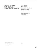 Greek, Roman, and Islamic Coins from Sardis