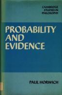 Probability and evidence