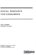 Social Research for Consumers