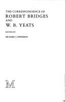 The correspondence of Robert Bridges and W. B. Yeats