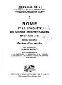 Rome et la conquête du monde méditerranéen