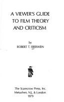 A Viewer's Guide to Film Theory and Criticism