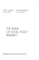 The design of social policy research