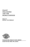 Piaget, Philosophy, and the Human Sciences