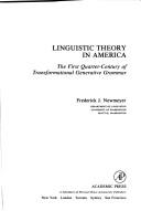 Linguistic theory in America