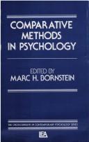 Comparative methods in psychology