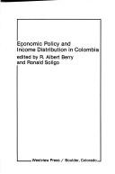 Economic Policy and Income Distribution in Colombia