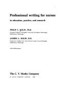 Professional Writing for Nurses in Education, Practice, and Research