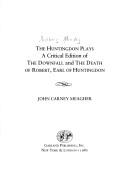 The Huntingdon Plays