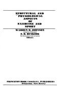 Structural and physiological aspects of exercise and sport