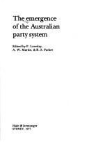 The Emergence of the Australian Party System
