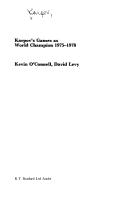 Karpov's Games as World Champion 1975-1978