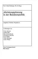 Abrüstungsplanung in der Bundesrepublik