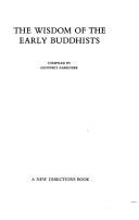 The Wisdom of the early Buddhists