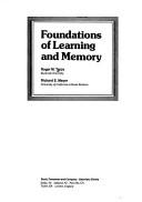 Foundations of Learning and Memory