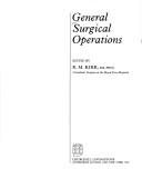 General surgical operations