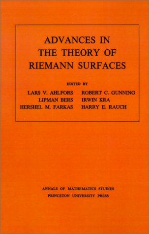 Advances in the theory of Riemann surfaces