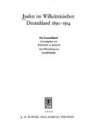 Juden im Wilhelminischen Deutschland, 1890-1914