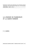 La légende de Passecrate et la Sainte Parenté