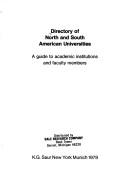 Directory of American Universities
