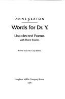 Words for Dr. Y