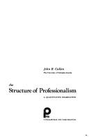 The structure of professionalism