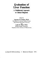 Evaluation of liver function