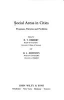 Social Areas in Cities