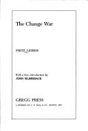 Changewar