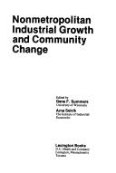 Nonmetropolitan industrial growth and community change