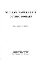 William Faulkner's Gothic Domain