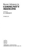 Recent advances in community medicine